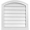 Ekena Millwork Arch Top Surface Mount PVC Gable Vent: Functional, w/ 2"W x 2"P Brickmould Sill Frame, 22"W x 24"H GVPAR22X2403SF - alternate 1